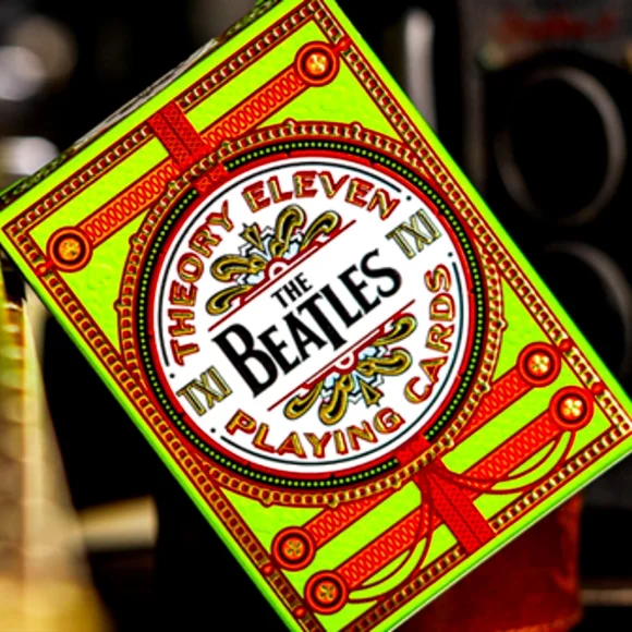 Playing cards | Games | Rare The Beatles Green On Playing Cards | Poshmark